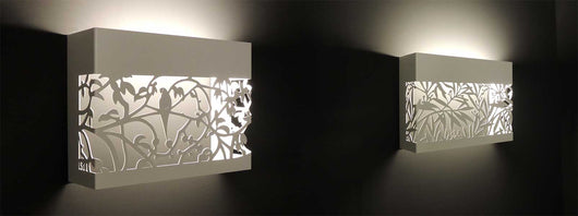 Lampes appliques en aluminium