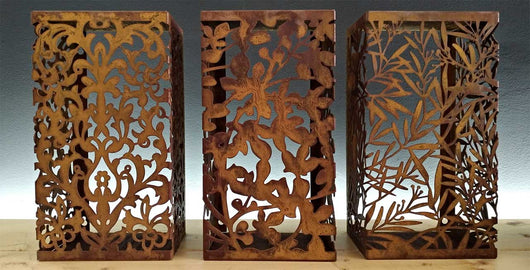 Lanternes Corten