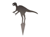 dinosaur laser cut aluminum design figure