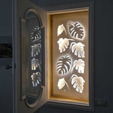 Monstera screen lasercut window decoration