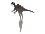 dinosaur laser cut aluminum design figure